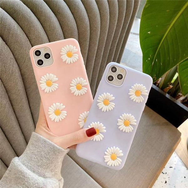 3D Pink Daisy iPhone Case - VoxxCase