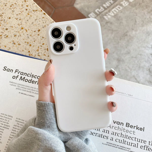 Silicone iPhone Case ( White ) - voxx case