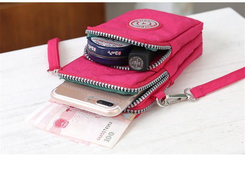 Pink iPhone Bag + Wallet Case - VoxxCase