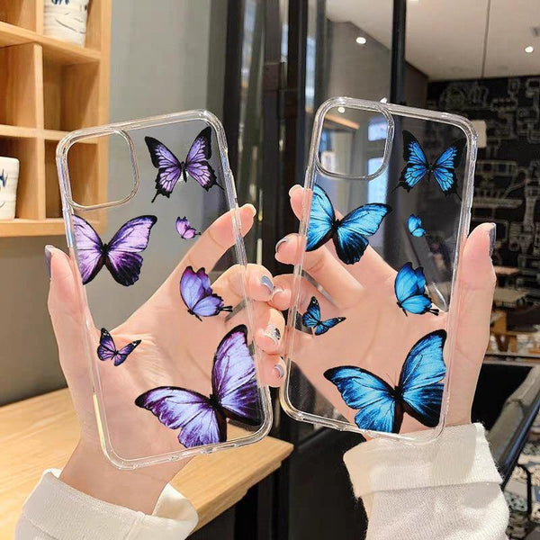 Transparent butterfly iphone cases - Voxx Case