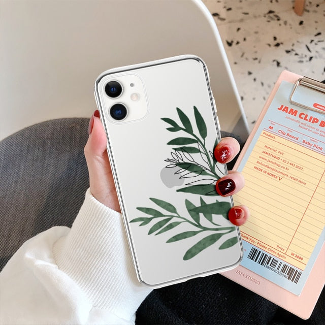 Thin Floral iPhone Cases