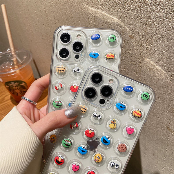 Camera Protective 3D Bubble iPhone Case