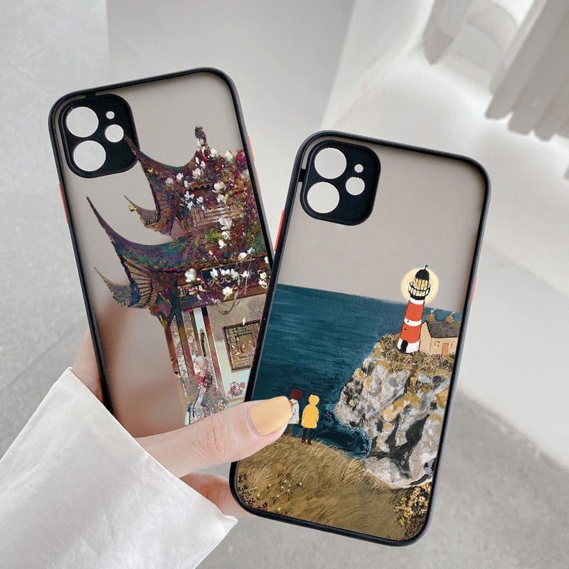 Beautiful Scenery Painting iPhone Cases - Voxx Case