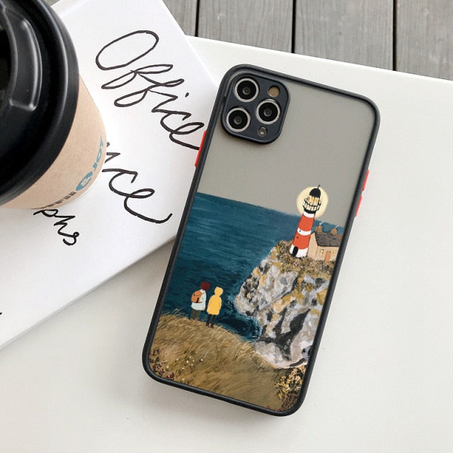 Beautiful Scenery Painting iPhone Cases - Voxx Case