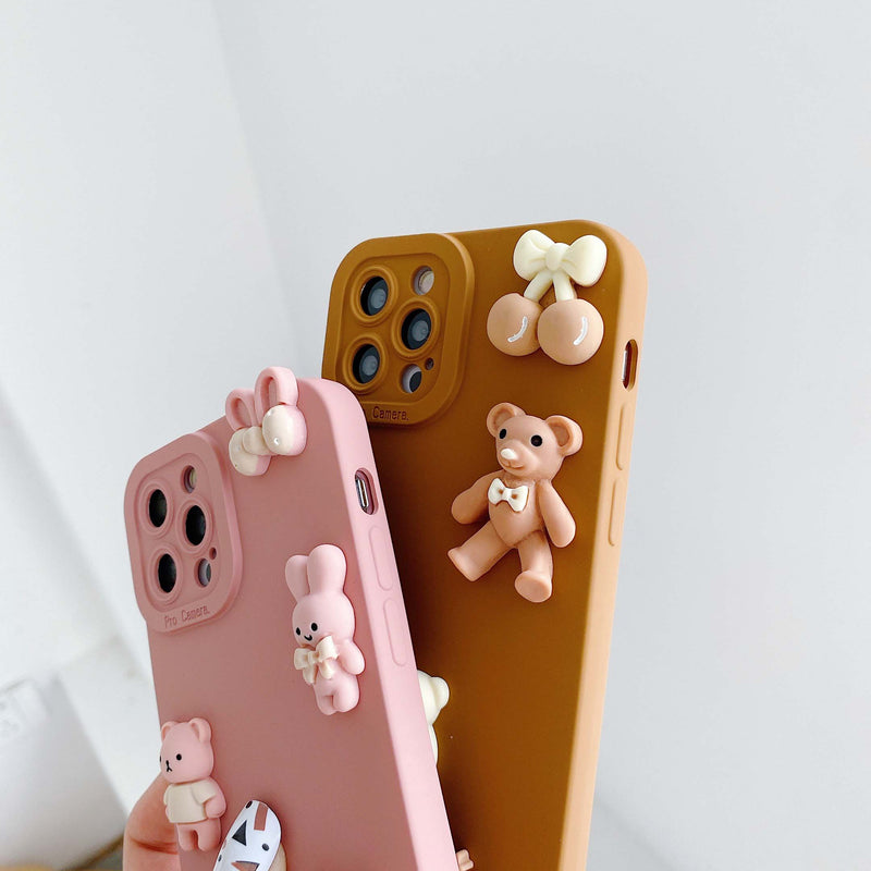 3D Lovely Creatures iPhone Cases