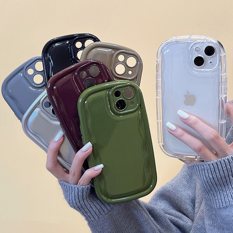 Glossy Oval Shaped iPhone Cases
