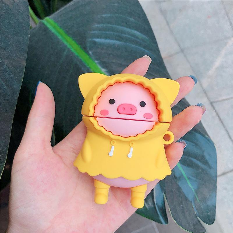 3D Cute Pig Airpod Case - VoxxCase