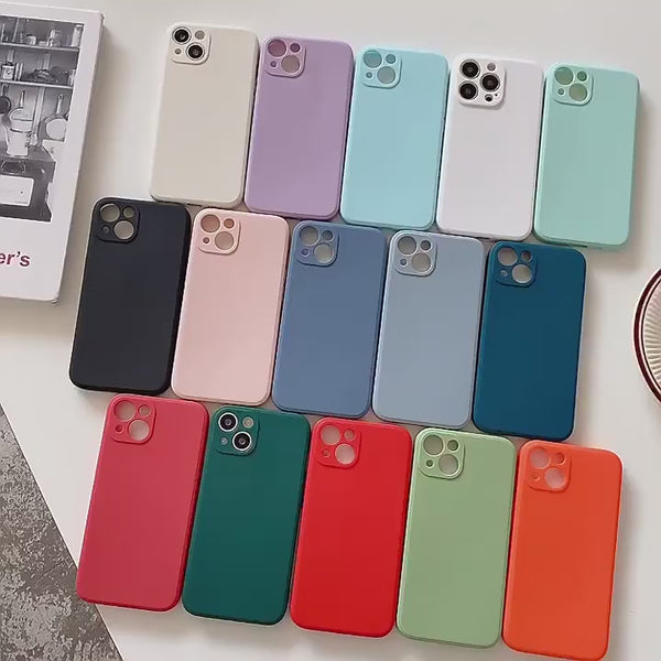 Silicone iPhone Case ( Candy Pink )