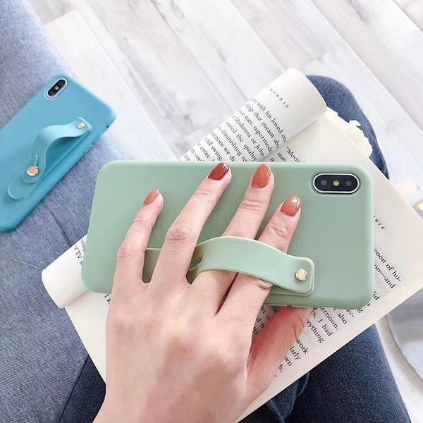 Army Green + Strap Phone Cases - VoxxCase