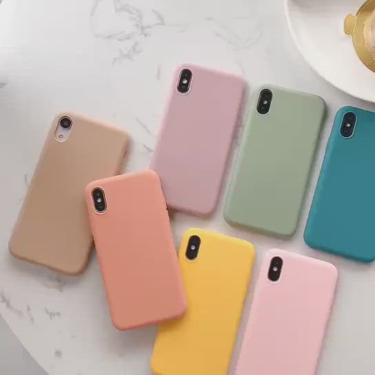Matte Candy Color iPhone Cases - Voxx Case