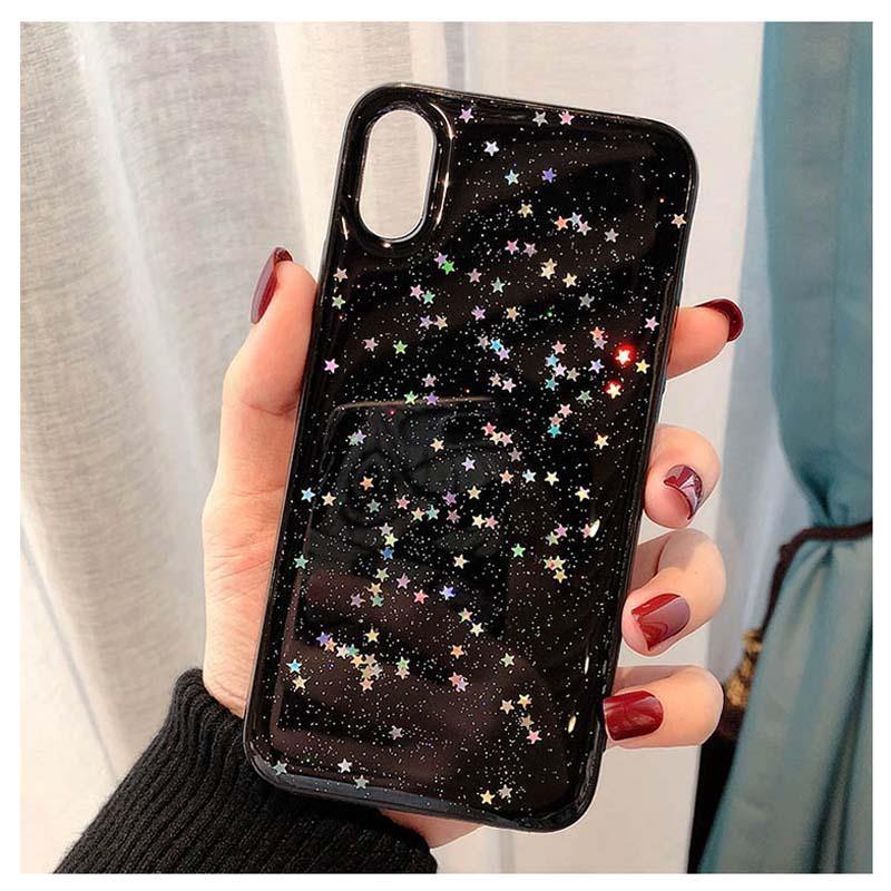 Bling Stars & Glitter Print iPhone Cases - VoxxCase