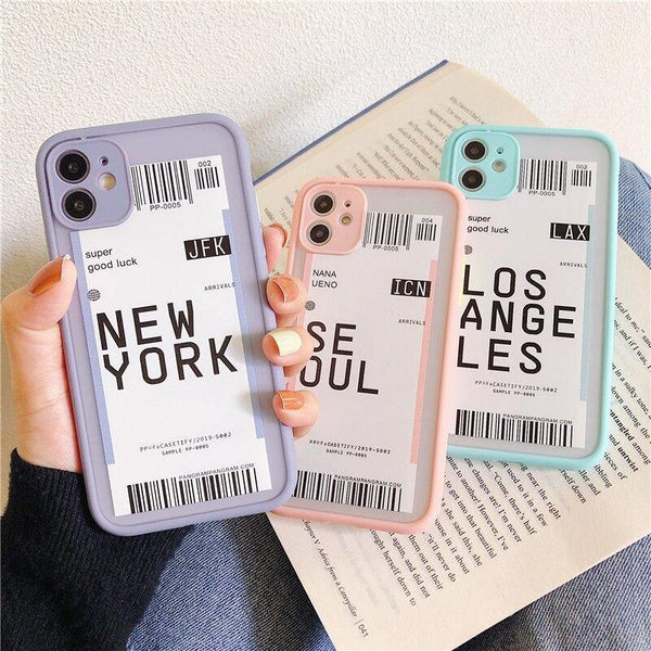 Boarding Pass iPhone Cases - VoxxCase