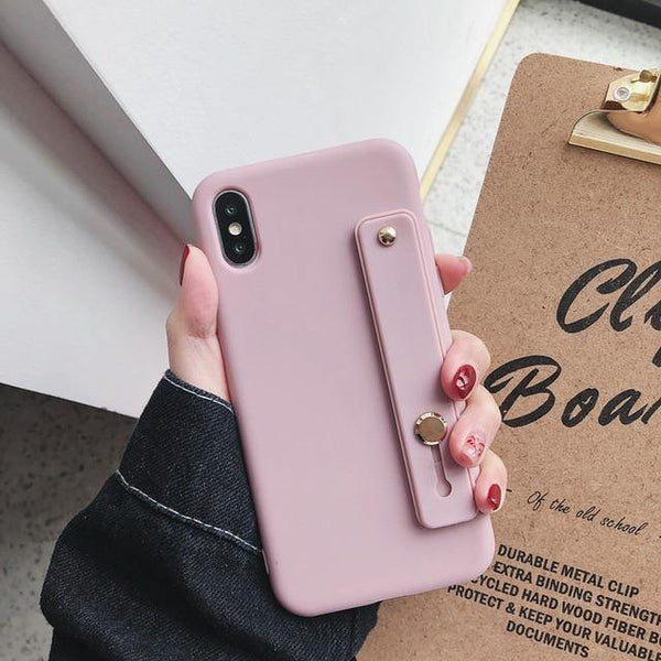 Candy Pink + Strap Phone Cases - VoxxCase