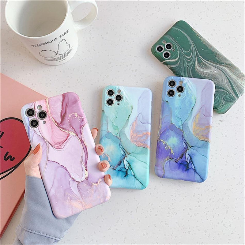 Earthly Vintage Marble iPhone Cases - VoxxCase