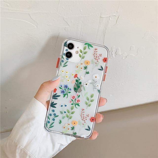 Floral Bumper iPhone Cases - VoxxCase