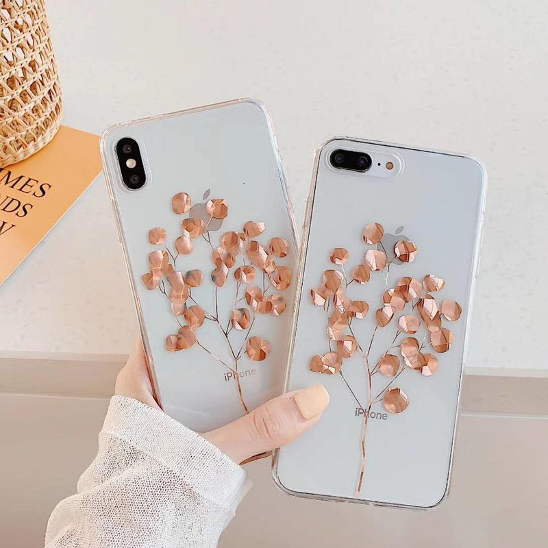 Glitter Pattern Floral Design iPhone Cases ( + Variants ) - VoxxCase