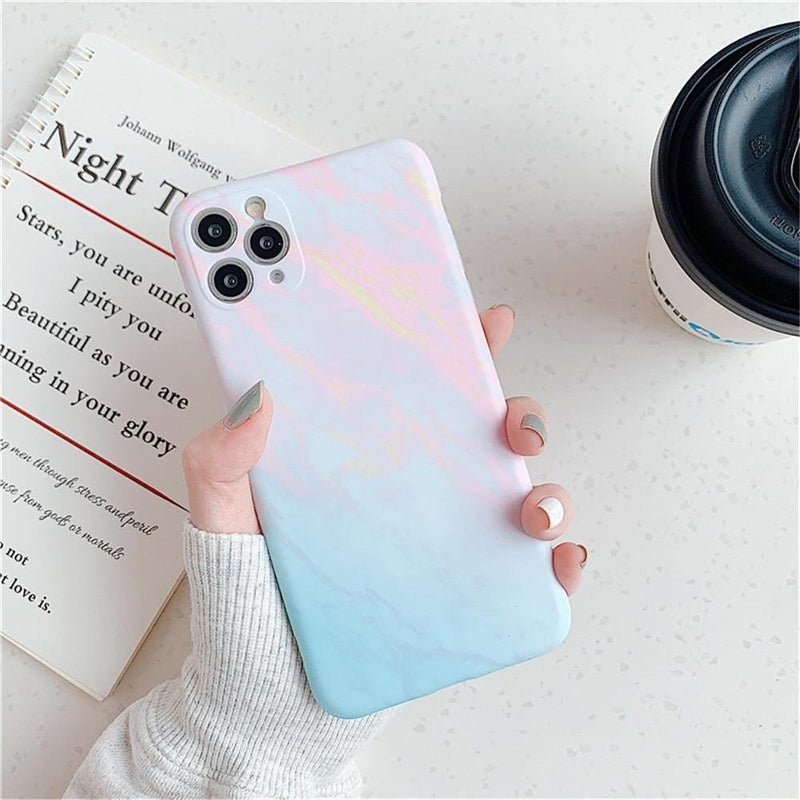 Glossy Marble & Lush Colored iPhone Cases - VoxxCase