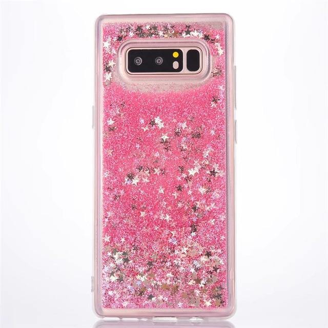 Liquid Glitter Star Samsung Cases - VoxxCase