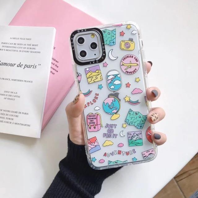 Fashion Stickers iPhone Cases - VoxxCase