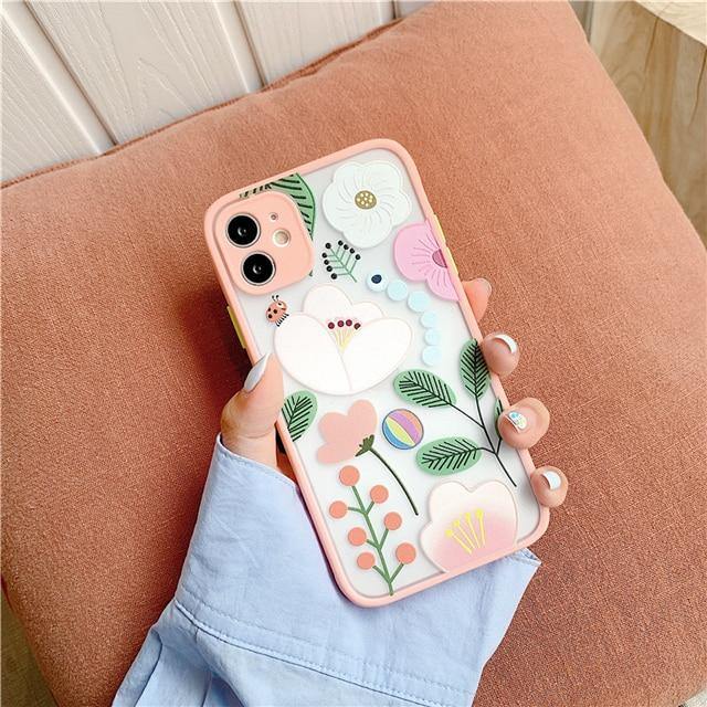 Cute Mixed Flowers iPhone Cases - VoxxCase
