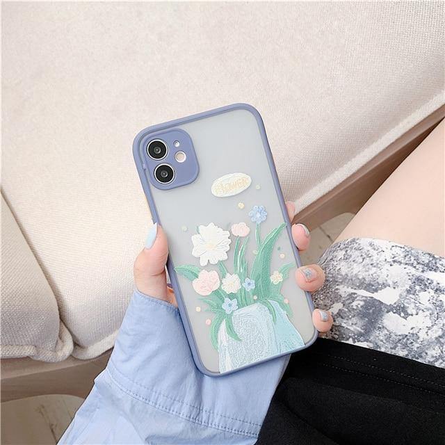 Cute Mixed Flowers iPhone Cases - VoxxCase