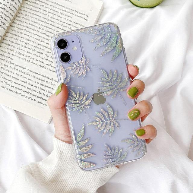 Leaves & Butterfly iPhone Cases - VoxxCase