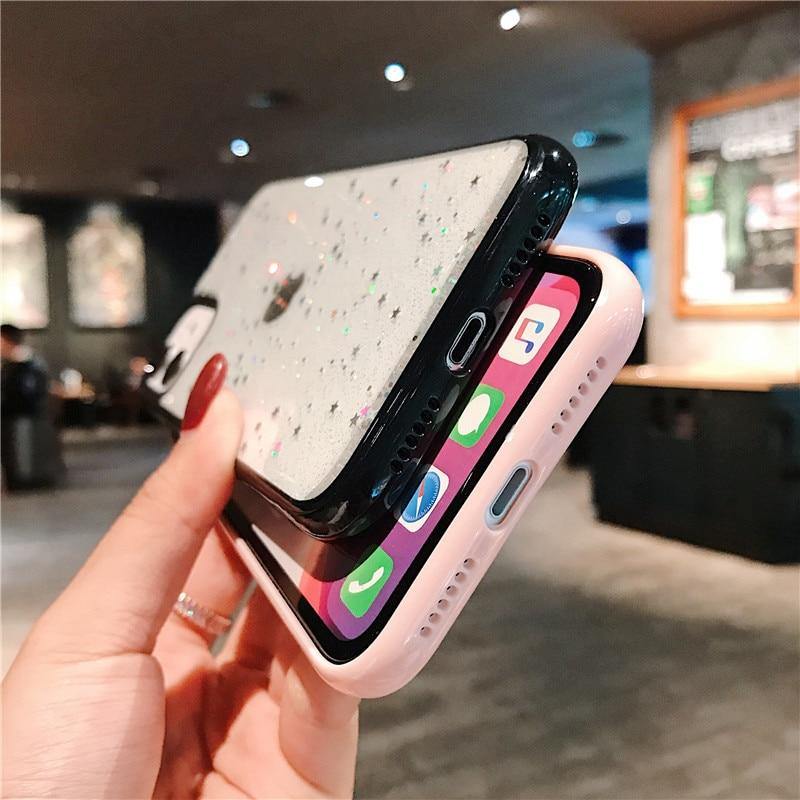 Quicksand Shockproof iPhone Case ( Pink ) - VoxxCase
