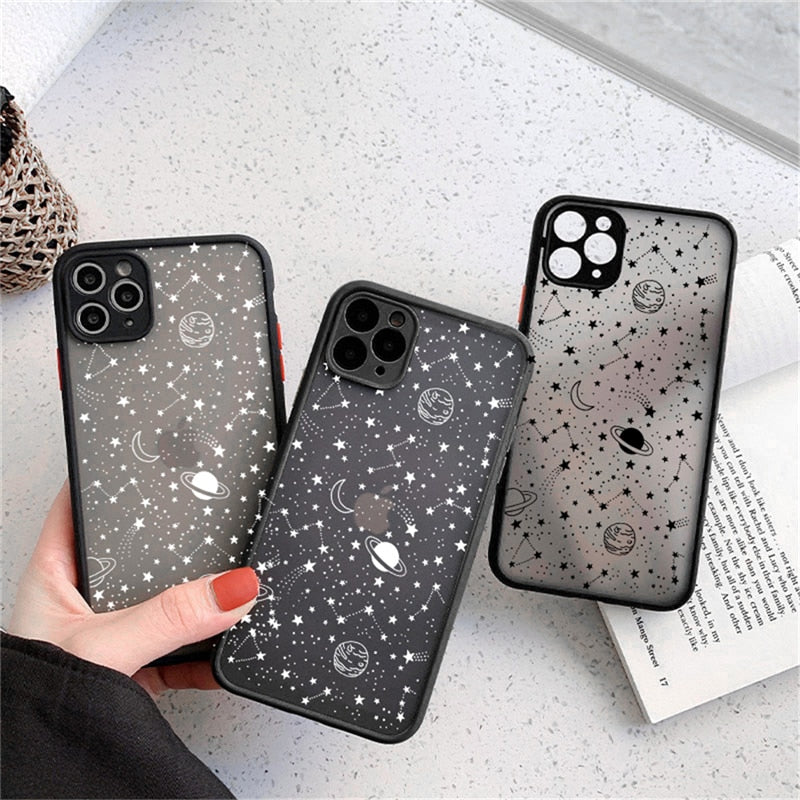 Transparent Starry Sky iPhone Cases - Voxx Case