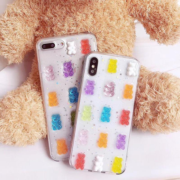 3D Jelly Bear iPhone Case - VoxxCase