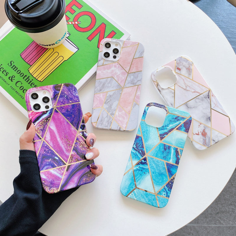 Shockproof Marble Phone Cases
