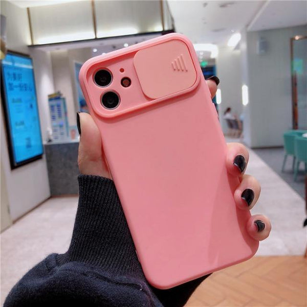 Candy Colored Lens Protector iPhone Cases