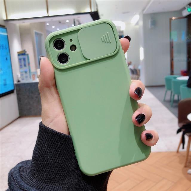 Candy Colored Lens Protector iPhone Cases