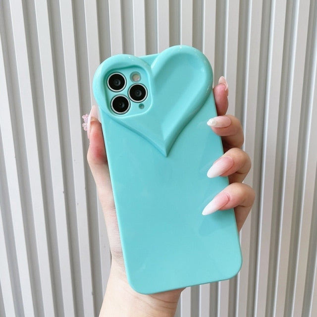 Bumper 3D Candy Hearts iPhone Case