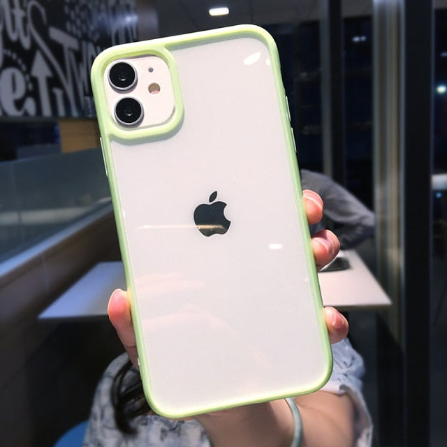Transparent Shockproof iPhone Cases