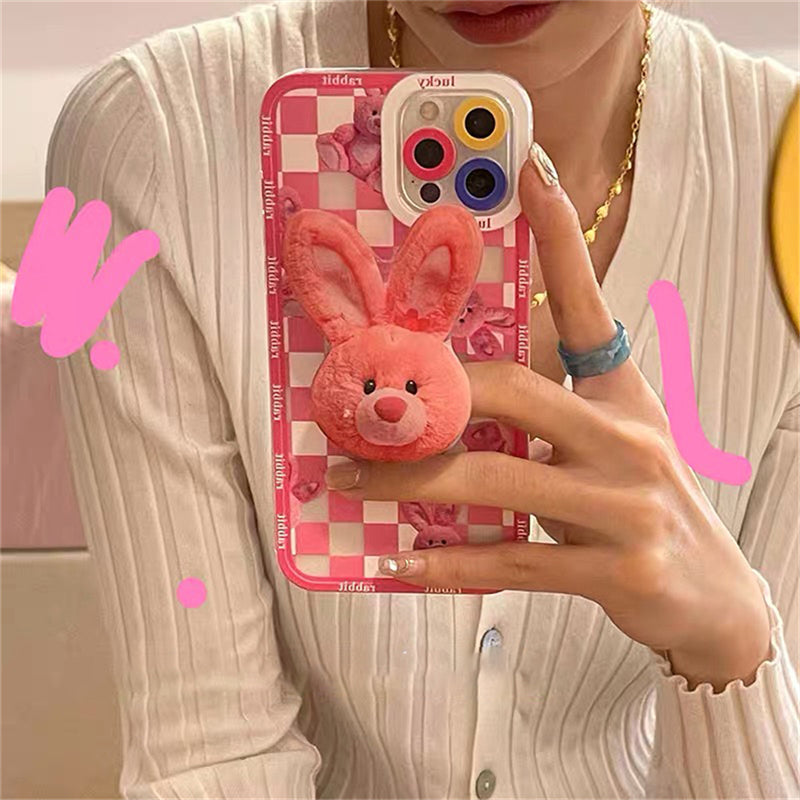 Candy Rabbit Holder iPhone Case