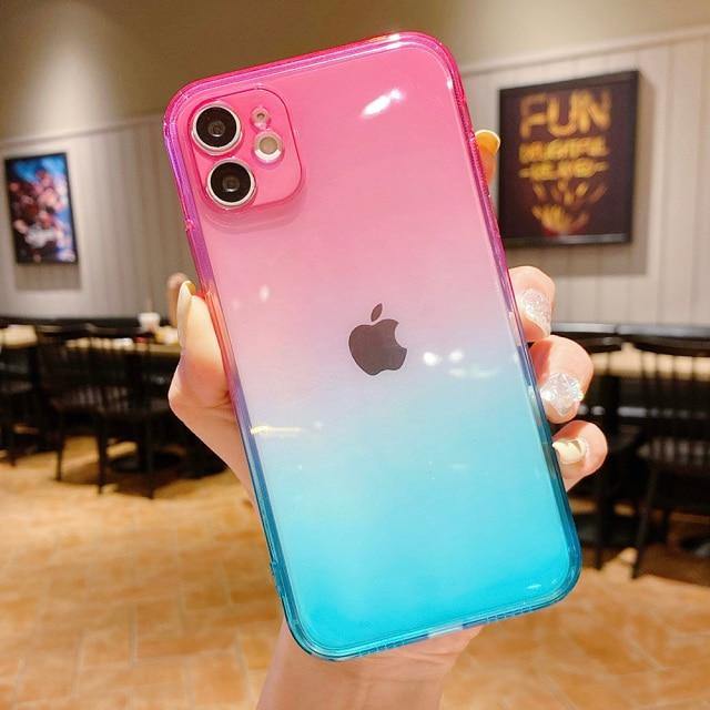 Gradient Watercolor iPhone Cases