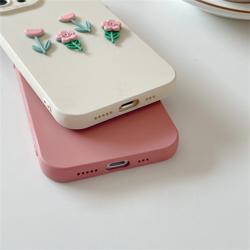 3D Candy Floral iPhone Case