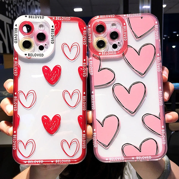 Candy Love Heart iPhone Cases