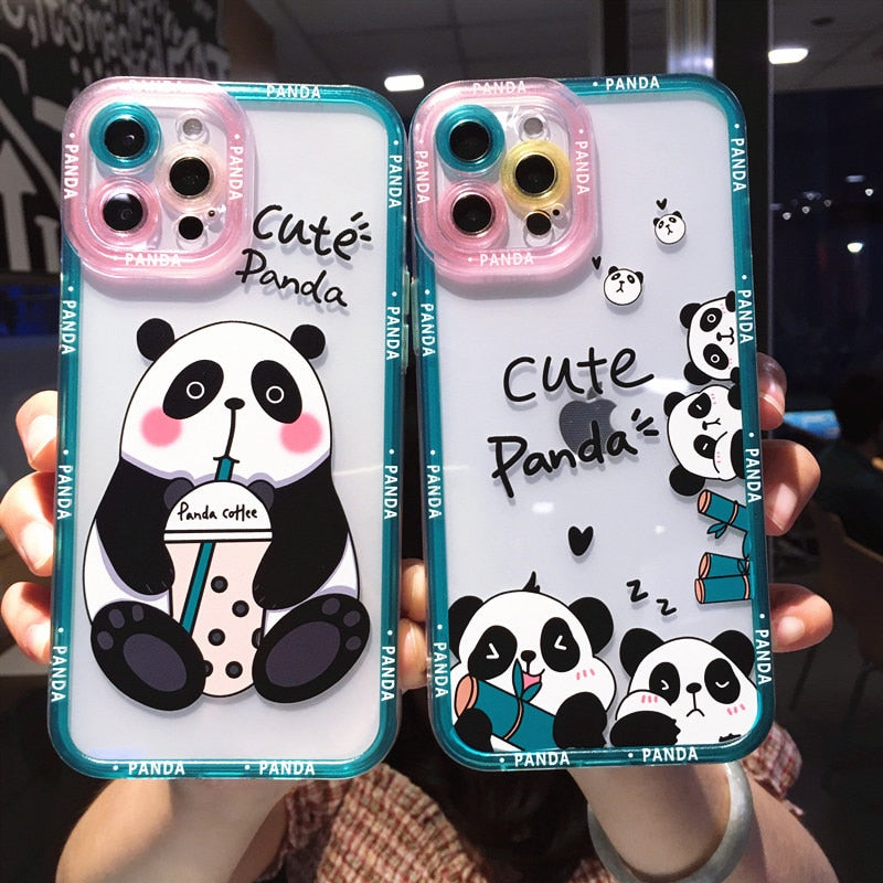 Camera Protective Panda iPhone Cases - voxx case